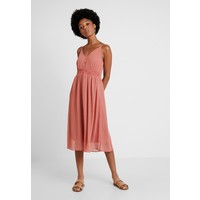 Vero Moda VMMARLYN SINGLET DRESS Sukienka koktajlowa brick dust VE121C1SI