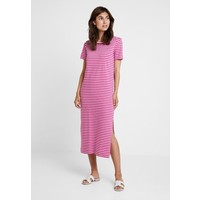 Tommy Hilfiger ESSENTIAL CREW NECK DRESS Długa sukienka pink TO121C093