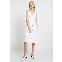 GAP BUTTON DOWN MIDI DRESS Sukienka letnia optic white GP021C0C0