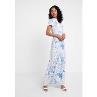 mint&berry Długa sukienka blue/white M3221C0VM