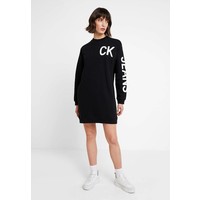 Calvin Klein Jeans LOGO DRESS Sukienka letnia black/white C1821C03Y