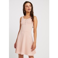 ONLY Petite ONLNIELLA BUTTON DRESS Sukienka z dżerseju rose smoke OP421C04V