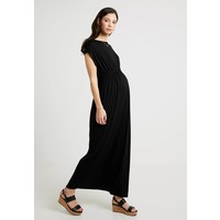 Dorothy Perkins Maternity SHIRRED DRESS Długa sukienka black DP829F04Y