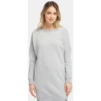 Dreimaster Sukienka letnia light grey melange 4DR21J02R