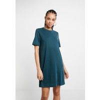 Monki ABBIE DRESS Sukienka z dżerseju dark green MOQ21C02F