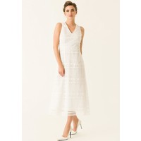 IVY & OAK Długa sukienka bright white IV321C04P