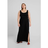 New Look Curves TIE STRAP Długa sukienka black N3221C09B