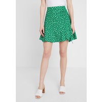 Forever New LIBBY RUCHED MINI SKIRT Spódnica trapezowa green FOD21B011