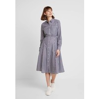 Warehouse STRIPE DRESS Sukienka koszulowa blue WA221C0IC