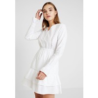 NA-KD COWGIRL HEM DETAILED DRESS Sukienka letnia white NAA21C05K