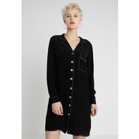 ONLY ONLNADINE BUTTON DRESS Sukienka koszulowa black ON321C16N