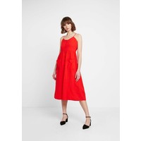 Vero Moda VMWANDA Sukienka koszulowa fiery red VE121C1OW