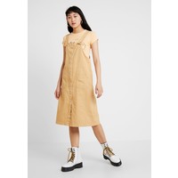 Monki MINGU DRESS Sukienka jeansowa beige MOQ21C03R