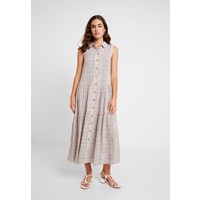 Warehouse SABLE CHECK TIERED DRESS Długa sukienka multi WA221C0LF