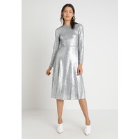TFNC VENUS MIDI DRESS Sukienka koktajlowa silver TF121C0GO