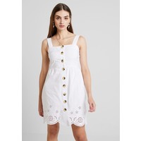 Warehouse BRODERIE DRESS Sukienka letnia white WA221C0K0