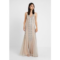 Adrianna Papell BEADED LONG DRESS Suknia balowa silver/nude AD421C0AO