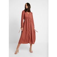 Vero Moda VMEDDA DRESS Długa sukienka mahogany VE121C1VS