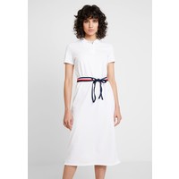 Tommy Hilfiger ESSENTIAL POLO DRESS Sukienka koszulowa white TO121C096