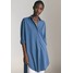 Massimo Dutti Sukienka koszulowa blue M3I21C06Y