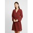 Vero Moda VMALLINA SHORT DRESS Sukienka letnia madder brown VE121C1W3