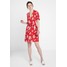 Gina Tricot BLENDA BUTTON DOWN DRESS Sukienka koszulowa blossom red GID21C02Q
