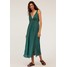 OYSHO THREAD Długa sukienka green OY121C03R