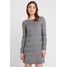 ONLY ONLCAVIAR DRESS Sukienka dzianinowa medium grey melange ON321C1E9