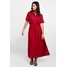 Glamorous Curve TIE WAIST MIDI DRESS Długa sukienka barn red GLA21C03B