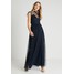 Maya Deluxe SPOT HIGH NECK MAXI WITH SCATTERED SEQUIN Suknia balowa navy M2Z21C028