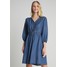 edc by Esprit NEW Sukienka letnia grey blue ED121C0K9