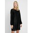 Vero Moda Tall VMISOLDA SHORT DRESS TALL Sukienka koktajlowa black VEB21C03N