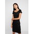 Esprit DETAIL DRESS Sukienka z dżerseju black ES121C0WO