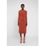 Vivienne Westwood Anglomania TAXA DRESS Sukienka z dżerseju rust VW621C033