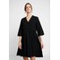 Selected Femme SLFTENNA BLANCA 3/4 DRESS Sukienka koszulowa black SE521C0PX