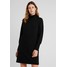 Noisy May Tall NMCITY BAT SHORT DRESS Sukienka dzianinowa black NOB21C019