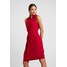 Dorothy Perkins TWIST DETAIL SHIRT DRESS Sukienka koszulowa red DP521C24O