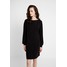 ONLY ONLJESSIE BOATNECK DRESS Sukienka dzianinowa black ON321C1FX