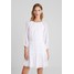 NA-KD JULIAWIENIAWA DRAPED A LINED DRESS Sukienka letnia white NAA21C02H