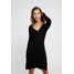 ONLY Petite ONLIZA DRESS Sukienka dzianinowa black OP421C05A