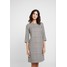 comma DRESS SHORT Sukienka letnia grey/black CO121C0R3