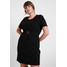 Vero Moda Curve VMCHARLOT SHORT DRESS Sukienka etui black VEE21C01J