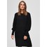 Selected Femme SLFKYLIE DRESS Sukienka dzianinowa black SE521C0PK