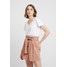 Missguided BELTED DOUBLE BUTTON DETAIL SKIRT Spódnica trapezowa nude M0Q21B08Y