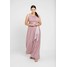 Dorothy Perkins Curve NATALIE DRESS Suknia balowa dark rose DP621C06W