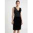 Esprit Collection GLITTER FLECK Sukienka koktajlowa black ES421C0TS