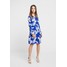 Wallis Petite ORIENTAL FLORAL SHIFT DRESS Sukienka letnia blue WP021C05V