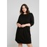 MY TRUE ME TOM TAILOR DRESS PUNTO ROMA Sukienka z dżerseju deep black TOL21C00F