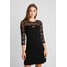 Vero Moda VMELA SKATER DRESS Sukienka z dżerseju black VE121C1V2