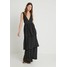 Missguided Tall POLKA DOT PLUNGE LAYERED DRESS Suknia balowa black/white MIG21C02O